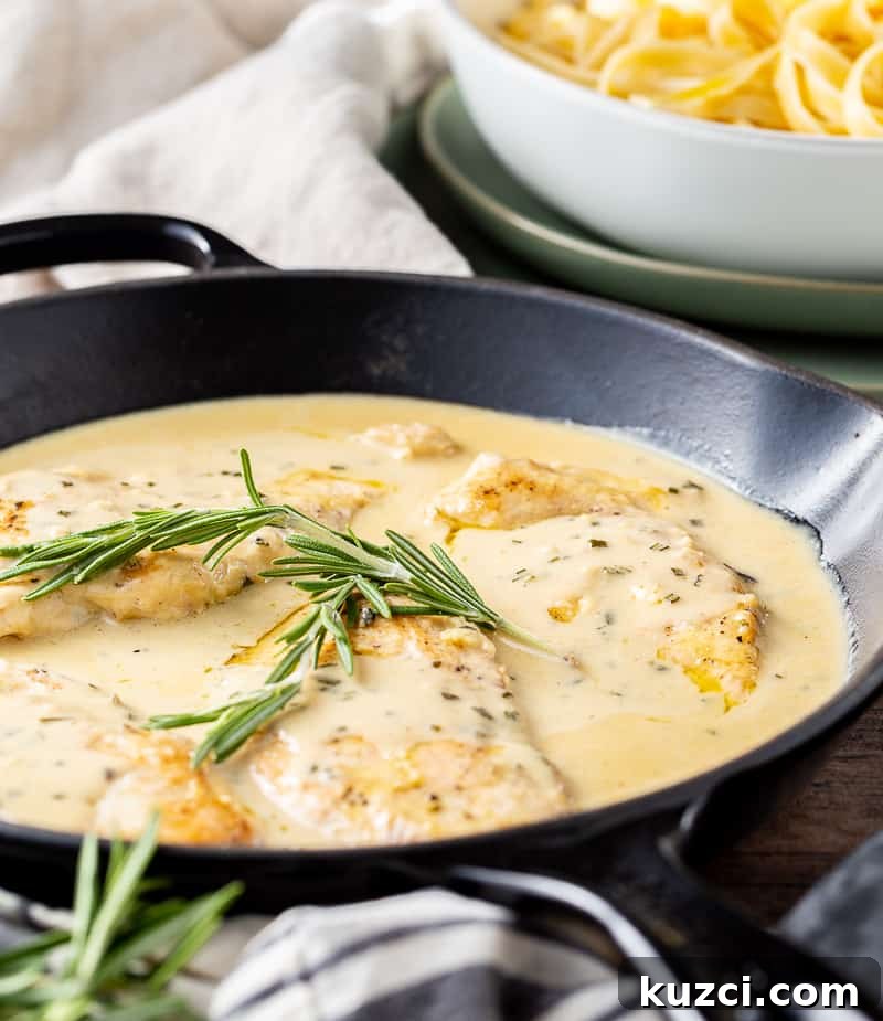 Pan-Seared Chicken with Creamy Rosemary Sauce 3 Creamy Rosemary Chicken