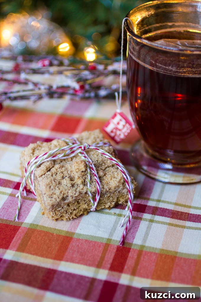 Maple Gingerbread Coffee Cake