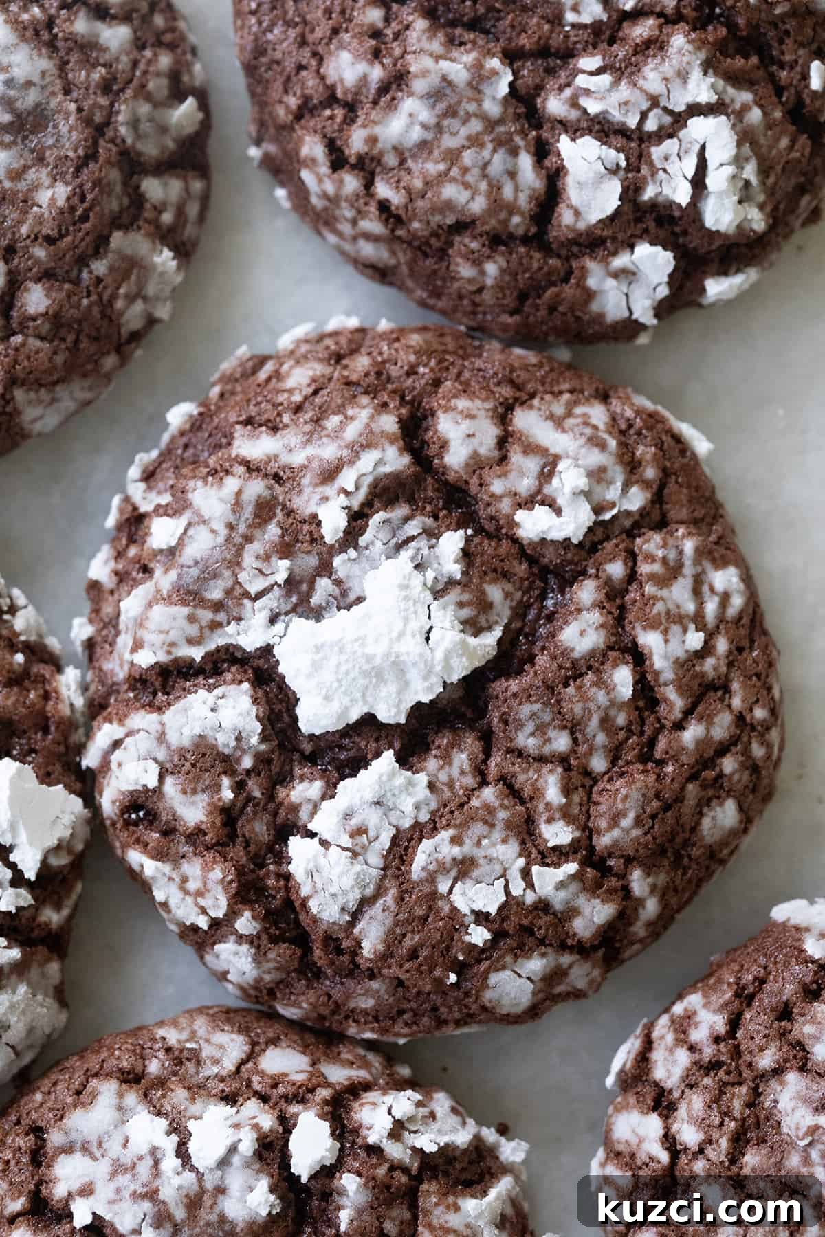 Cookie Recipes for Holidays, Parties, and Everyday Treats 17 Chocolate crinkle cookies.