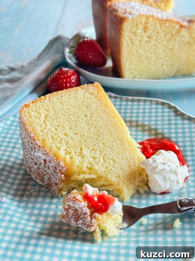 Classic Pound Cake Recipe with a Rich Buttery Crumb 5 Baked pound cake cooling.