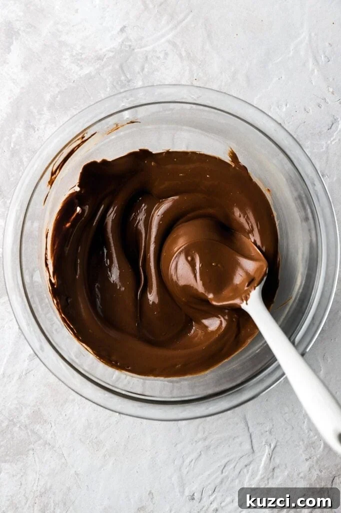 Classic Birthday Cake with Two-Ingredient Frosting 6 melted chocolate