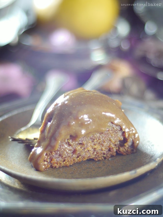 Moist Pear Cake with Caramel Sauce 7 Pear Cake with a Caramel Sauce {Free from: Gluten, Dairy, Eggs, Refined Sugar, and Oil}
