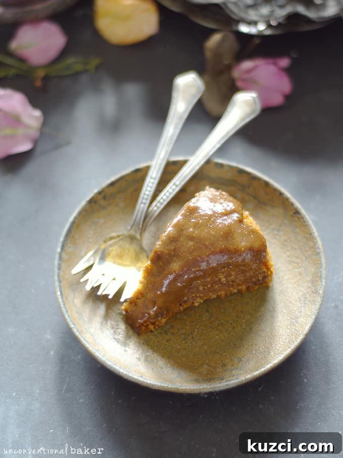 Moist Pear Cake with Caramel Sauce 8 Pear Cake with a Caramel Sauce {Free from: Gluten, Dairy, Eggs, Refined Sugar, and Oil}