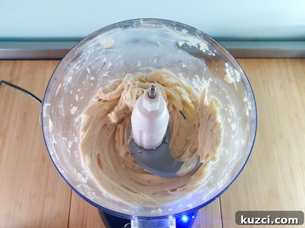 Cookies and Cream Nice Cream Recipe 8 Smooth and creamy fully blended bananas.