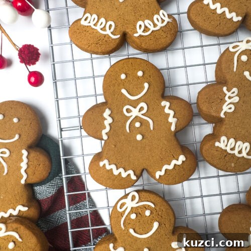 Soft gingerbread cookies