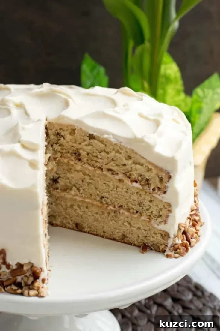 Italian Cream Cake final slice
