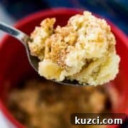Microwave Coffee Cake in a Mug 5 Coffee Cake In A Mug-- the perfect remedy for a sugar craving when you don't want to spend a lot of time or heat up the oven.