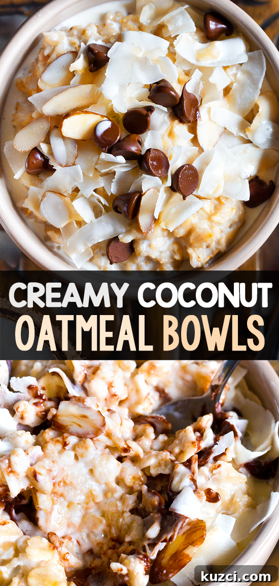 Vegan Healthy Coconut Oats
