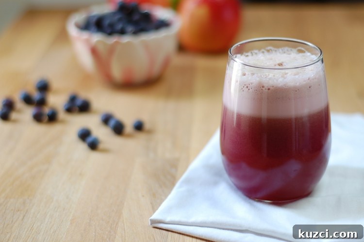 Blueberry and Cabbage Energizing Juice Recipe 2 Blueberry cabbage juice