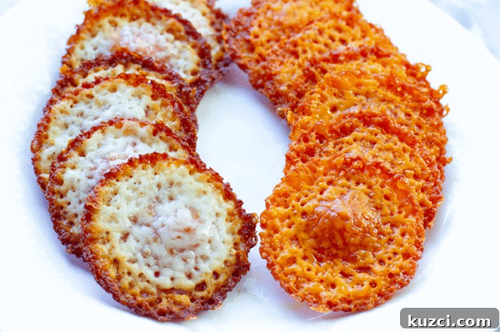 Pepperoni Cheese Crisps Recipe: Crispy Low-Carb Snack 2 Cheese Crisps